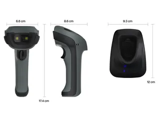Safescan 350-BT Draadloze Barcodescanner met oplaadstation USB-A - 8