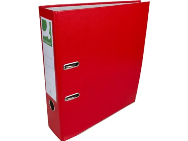 Q-connect ordner A4 PP en karton 80mm rug Rood