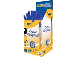 Balpen Bic Cristal medium blauw