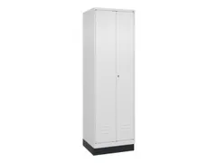 locker voor scheiding van kleding,HxBxD 1950x600x500mm,2vak