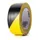 tape,standaardkleur,PVC,geel/zwart,band LxB 33mx75mm