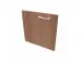 Vleugeldeur V. Scheidingswand Aanslag Links 450x430mm 1OH noten