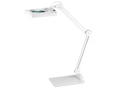 Bureaulamp met loep Alco LED wit 12,4 watt 62 LEDS