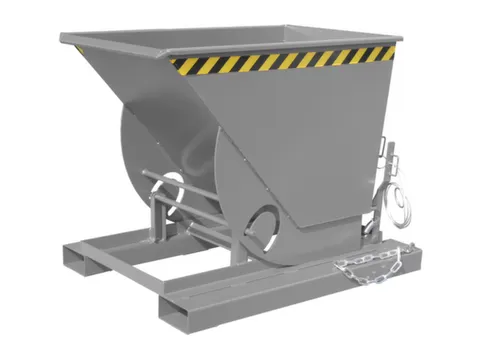 kiepbak,HxLxB 1070x1420x1008mm,0,5m³,draagverm. 1000kg,RAL7005