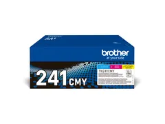 Brother TN-241CMY voordeelverpakking met tonercartridges cyaan, magent