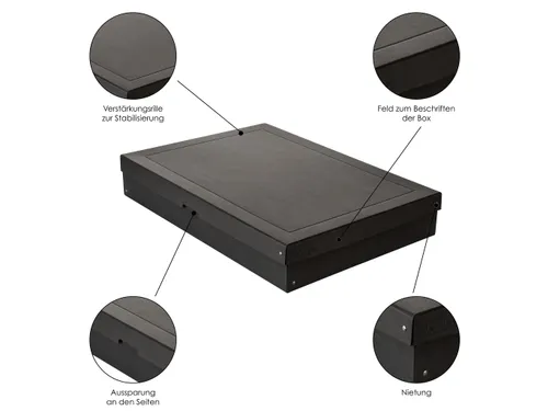 PureBox Black A2 100mm