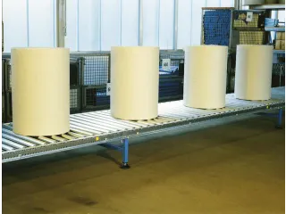 rollenbaan,draagrol van staal,wiel Ø 50mm,baan LxB 3m x 800mm - 3
