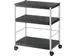 Universele Mobiele Trolley Zwart Medium