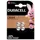 Batterij Duracell knoopcel 4x LR44 alkaline Ø11,6mm