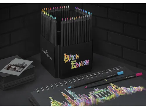 Kleurpotlood Black Edition 50 stuks in karton etui