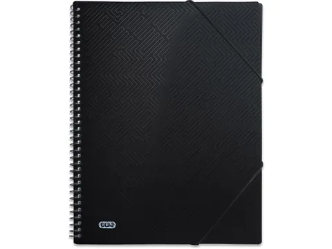 Urban showalbum met spiraal voor A4 40 tassen zwart