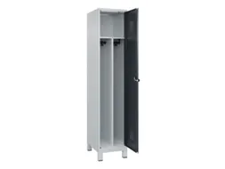 locker voor scheiding van kleding,HxBxD 1950x400x500mm,1vak