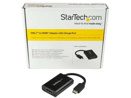 Usb-c Naar 4k Hdmi Adapter Met Usb 60 W Power Delivery Zwart