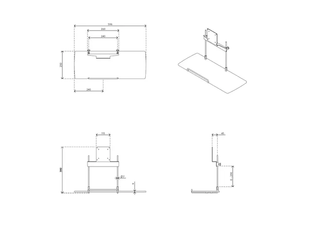 Universeel Toetsenbord Platform 582