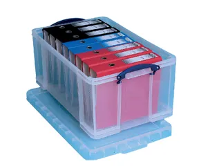 Opbergdoos 64 Liter Transparant Archief - 2
