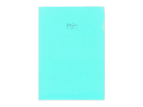 Map Elco Ordo Transp A4 80gr blauw 220x310mm 100st