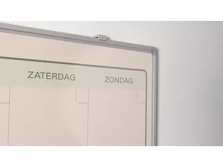 Maandplanner Elegance Nederlands softline profiel 8mm 90x120cm alu - 6