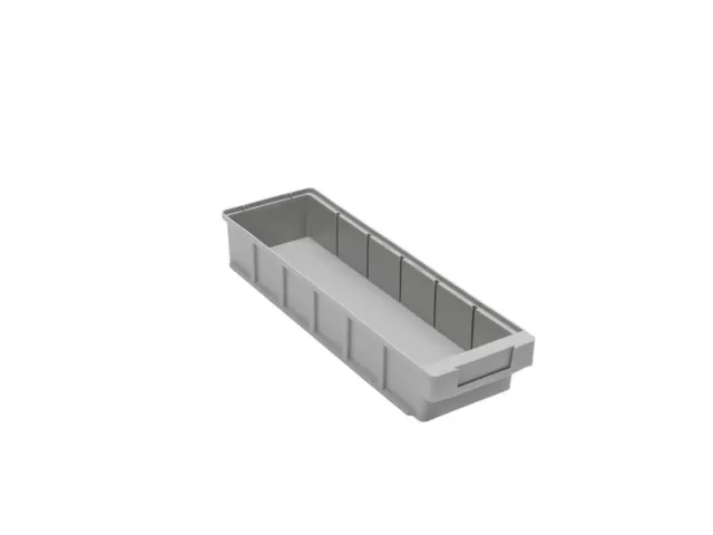 Bac Compartimentable Hxlxp 83X152X500Mm Pp Gris