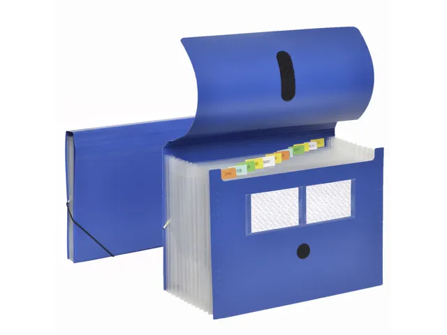 Organiser Accordeon Bleu