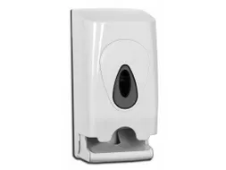 Toiletpapier Dispenser 2 Rollen Verticaal Wit
