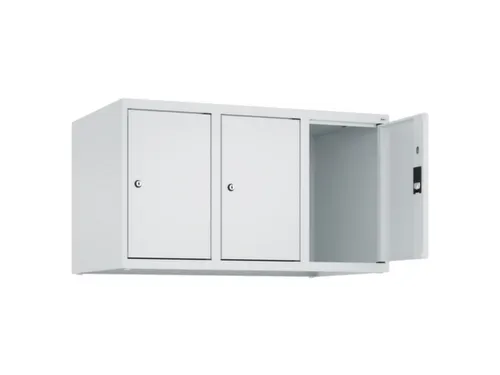 opzetkast,v. locker,3vak.,vak B 300mm,HxBxD 500x900x500mm,vleugeldeur