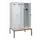 PBM-locker met bank,HxBxD 2120x1200x815mm,4vak,vak B 300mm