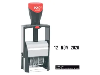 Datumstempel Colop Heavy Duty 2100/4 Classic Line Nederlands - 1