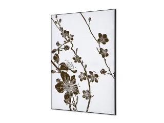 Wanddecoratie Textiel Set A1 Japanse Bloesem Bruin - 1