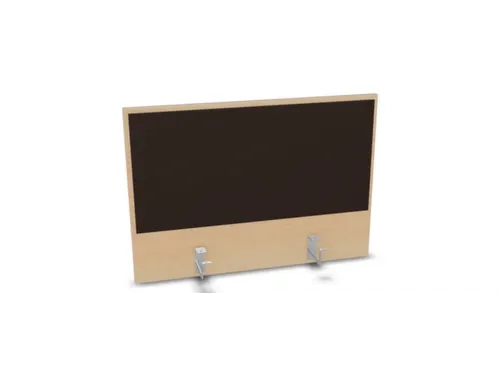 opzetpaneel,v. bureau,aanbouw achter,B 800mm,NE-esdoorn,BN2036-bruin