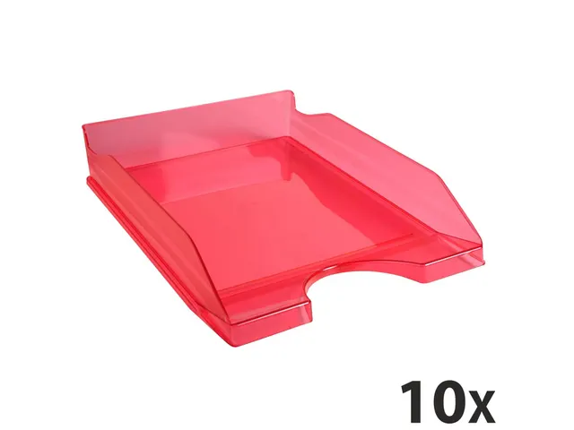 ECOTRAY Brievenbak L inicolor framboos do
