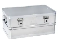 Aluminium transportbox,HxLxB 270x590x390mm,wanden gesloten