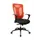 Bureaustoel,Synchroonmech.,M. Armleuningen,Zitting Stof Zwart
