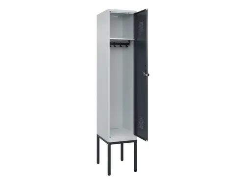 locker,HxBxD 2120x400x500mm,1vak,vak B 400mm,draaigrendel