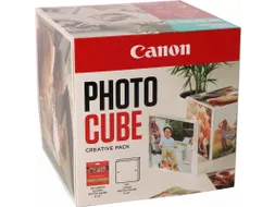 Canon Photo Cube Frame + PP-201 Photo Paper Plus Glossy Blauw 13x13cm