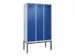 locker voor scheiding van kleding,HxBxD 2120x1200x500mm,3vak