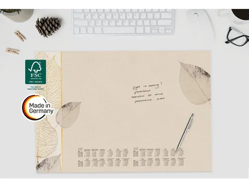 Designonderlegger Sigel Natural Leaves 27/28 59,5x41cm 30 vel 80 grams