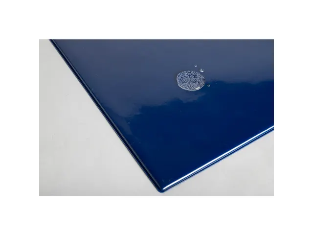 Sous-main rigide PVC Personnalisable KreaCover - 37,5x57,5 cm - Bleu