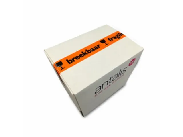 Bande adhésive informative imprimée Orange 48mmx66m PP Acryl