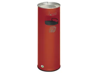 Combi-asbak Hxø 660X230Mm Rond Rood - 1