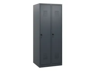 schoollocker,HxBxD 1530x600x500mm,2vak,vak B 300mm,draaigrendel - 2
