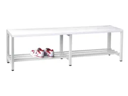 omkleedbank,HxLxD 430x1500x370mm,onderstel RAL7016