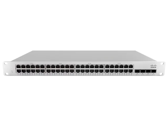 Cisco MS210-48LP-HW netwerk switch Managed L3 Gigabit Ethernet 1U Zilv