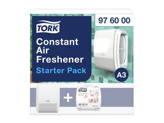 Tork 976000 Constante Luchtverfrisser Start Pakket Elevation Wit - 1