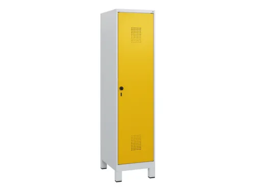 schoollocker,HxBxD 1630x400x500mm,1vak,vak B 400mm,draaigrendel,voeten