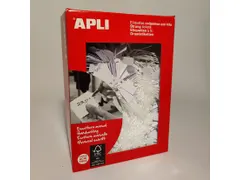 Apli 384 Draadetiketten 9x24mm Wit, doos 1000 stuks