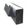Transportdoos rug 120mm zwart