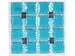 Inuteq COOLPAC 15˚C PCM Koelpad 1329011516 Blauw set van 2