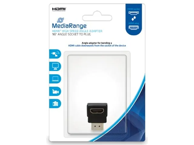 HDMI High Speed Hoek-adapter 90 graden
