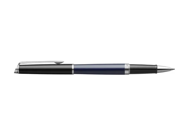 Rollerpen Waterman Hémisphère Colour Blocking black en blue CT fijn