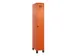 armoire vestiaire noir et blanc,HxlxP 1950x300x500mm,1compart.